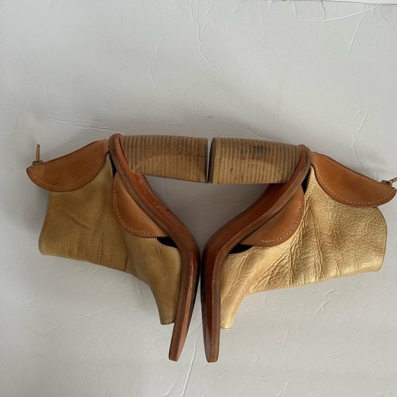 Free People Phoenix Heel Boot Bootie Open Toe Brown
Leather Neutral Size EUR 38 - Picture 8 of 14